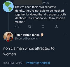 Evidence of TRA /Gender Idealogue Homophobia