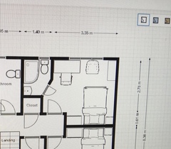 Which bathroom/en-suite layout in extension?