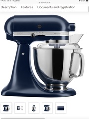 Kitchen aid mixer colour, down to 3!