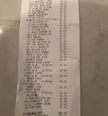 AIBU to ask for help to get groceries down?!