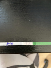 Ovulation sticks. Confused