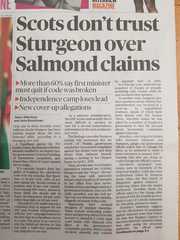 Salmond v Sturgeon round 4. What next?