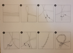 Friendship bracelet technique