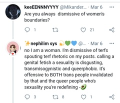 Evidence of TRA /Gender Idealogue Homophobia