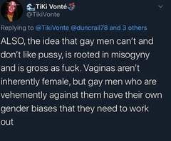 Evidence of TRA /Gender Idealogue Homophobia