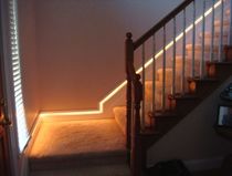 Mirrors up the stairs