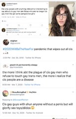 Evidence of TRA /Gender Idealogue Homophobia