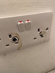 Urgent!! Burnt plug