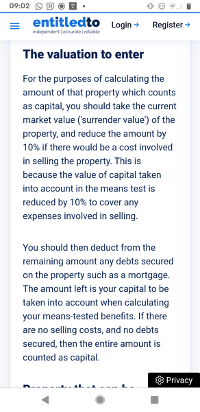 Universal credit and buy to let mortgage