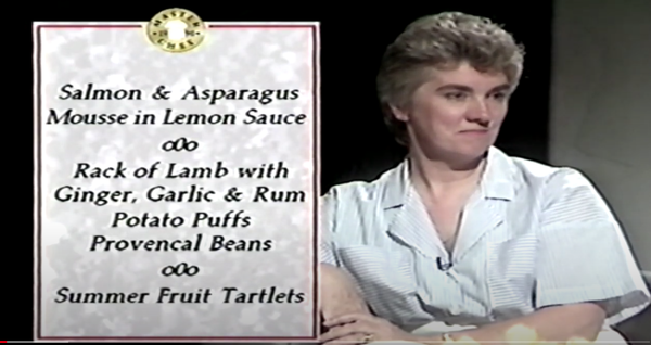 Masterchef 5...Nonna's pasta.... Ballontine......and John's Bon Marche trousers!!