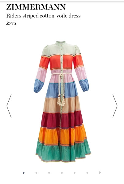 I want a long floral maxi dress. Something that a girl in a Flake ad would wear