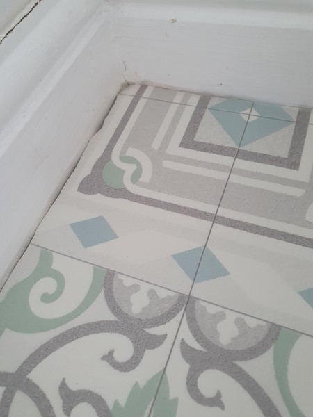 Unimpressed with finish of flooring