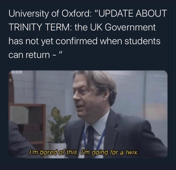 Oxford and Cambridge current students