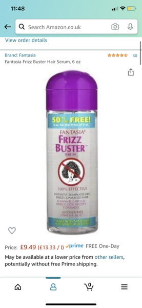 hair product- non greasy