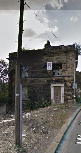 The creepy house on the corner of the road