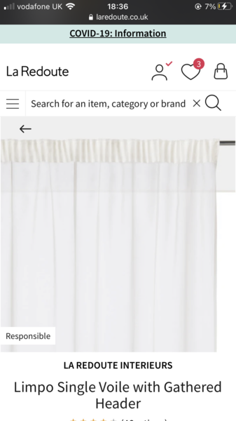 Voile curtain help please!