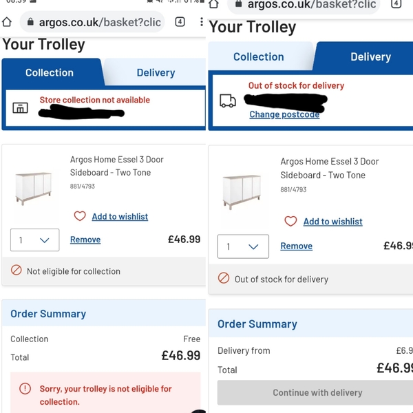 to wonder if anything is ever in stock anymore at fecking Argos!?!?!?