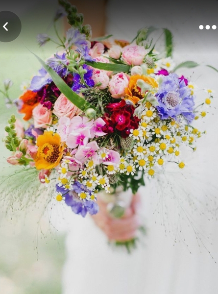 to use normal hand tied bouquets