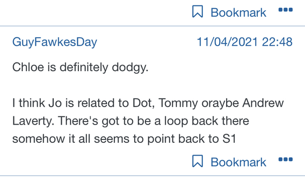 Mother of God: Line of Duty thread 5 - 
**MNHQ edit**; "We are obliged to warn you that any spoilers will be taken down and used against you. No spoilers, even upcoming characters, please, in the name of the wee man. (aka Steve Arnott)