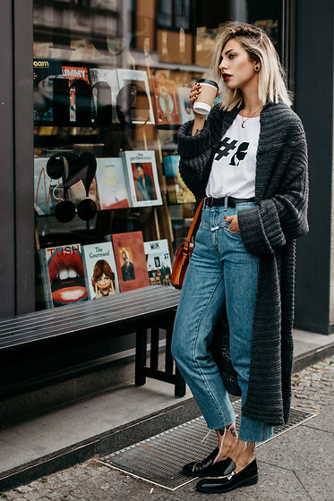 To say that cardigans always look frumpy?