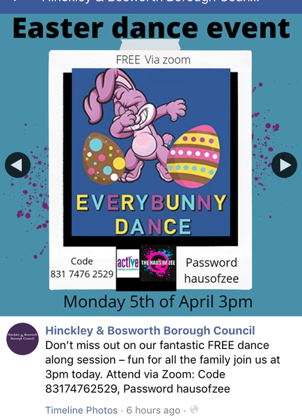 Free event 3pm today