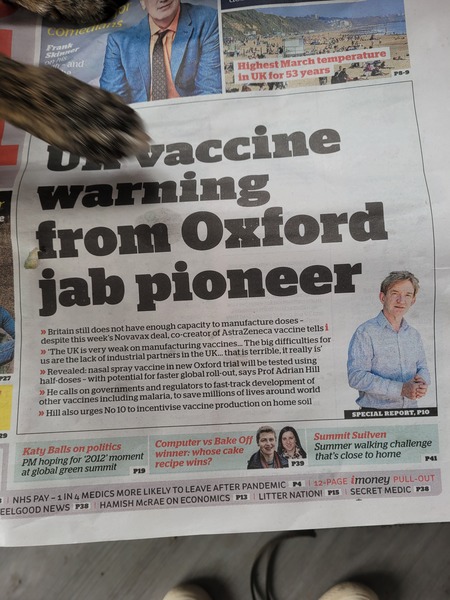 EU threaten to cut off vaccine supply to the UK 3