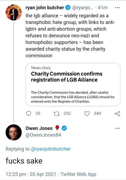 LGB Alliance is now a registered charity