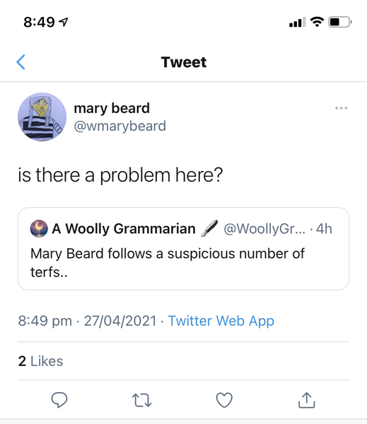 Mary Beard.