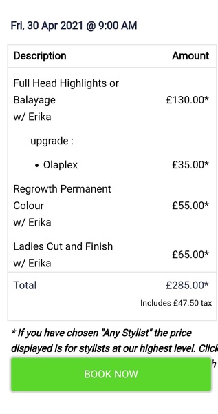 Should I be upset at paying £300 for haircut