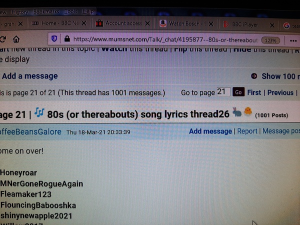 80s (or thereabouts) song lyrics thread 27 🌟