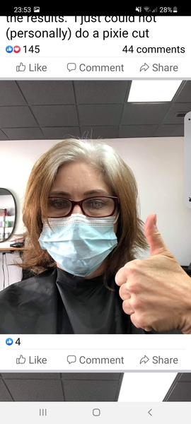 Should I embrace white hair at 47?