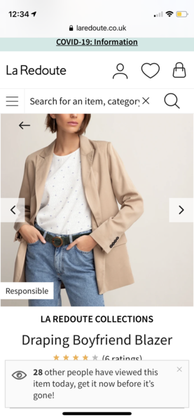 Help me find a blazer with pockets so I don’t need a handbag.