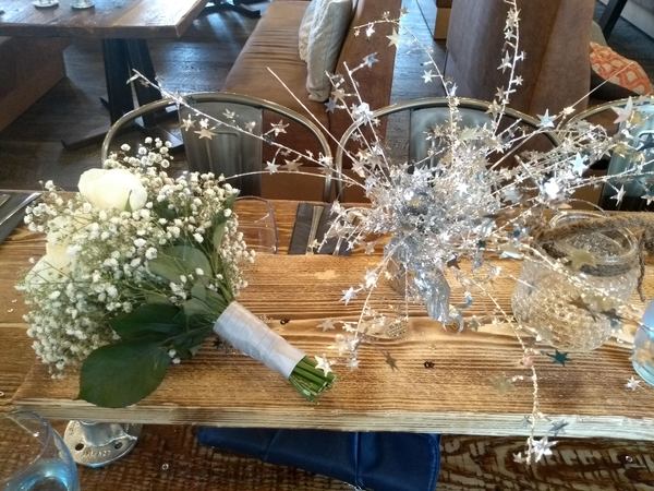 to use normal hand tied bouquets