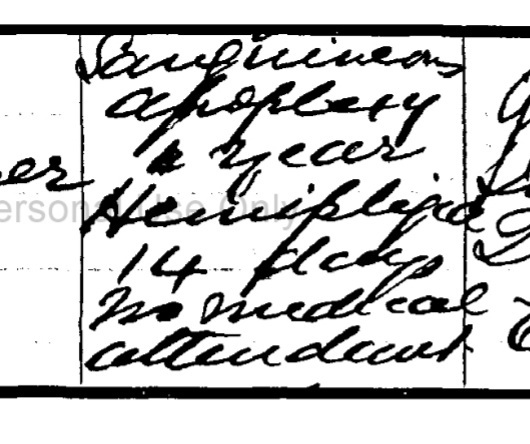 Help me decipher this cause of death