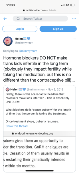 TMI: Genderqueer 11-year-olds can’t handle too much info about sterilizing treatments