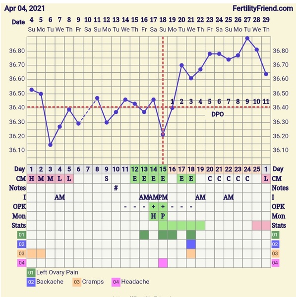 9DPO Symptom Spotting