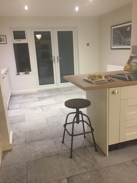 Flooring- tell me about your open plan kitchen diner