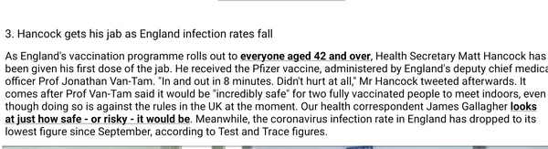 Alternatives to AstraZeneca vaccine for under 40s “could be considered” amid rise in blood clots