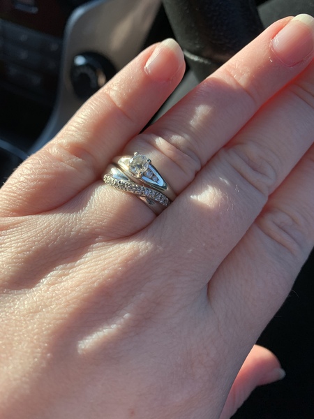 How many rings do you wear? (Engagement, wedding etc)