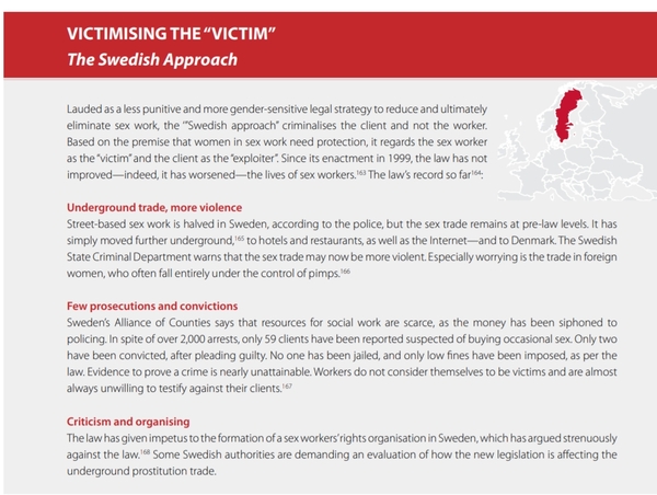 Nordic model demand in Daily Mail
