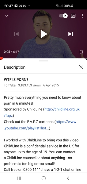 Pro-porn Childline film encouraging kids to google BDSM etc