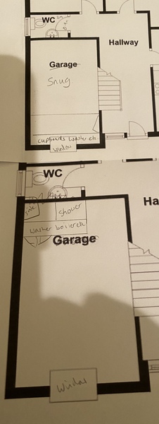 Integral Garage Conversion - which design?