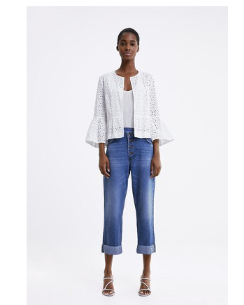 What to wear over those floaty midi dresses in the evenings?