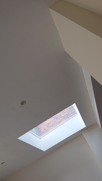 If you have raised roof lights/windows in a flat roof....