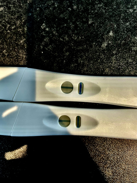 Faint positive or evap line?