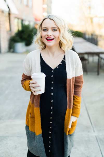 To say that cardigans always look frumpy?