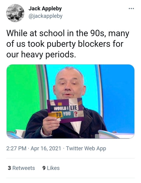 Jameela Jamil just tweeted this....
