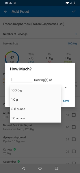 Can I ask some MyFitnessPal questions please?