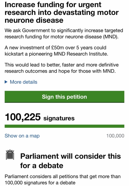 I'm dying of MND and I need your help. Please.