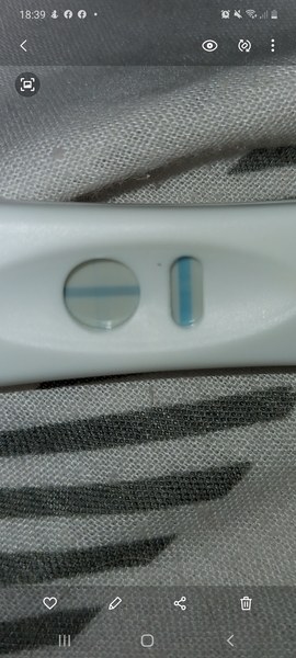 Evap line or faint positive?